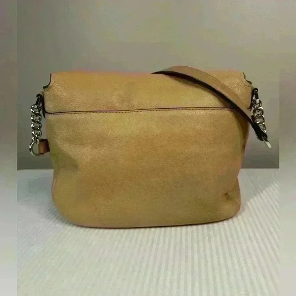 Michael Kors Evie Shoulder Bag Butternut Neutral Beige Fall Capsule Everyday - Picture 5 of 17